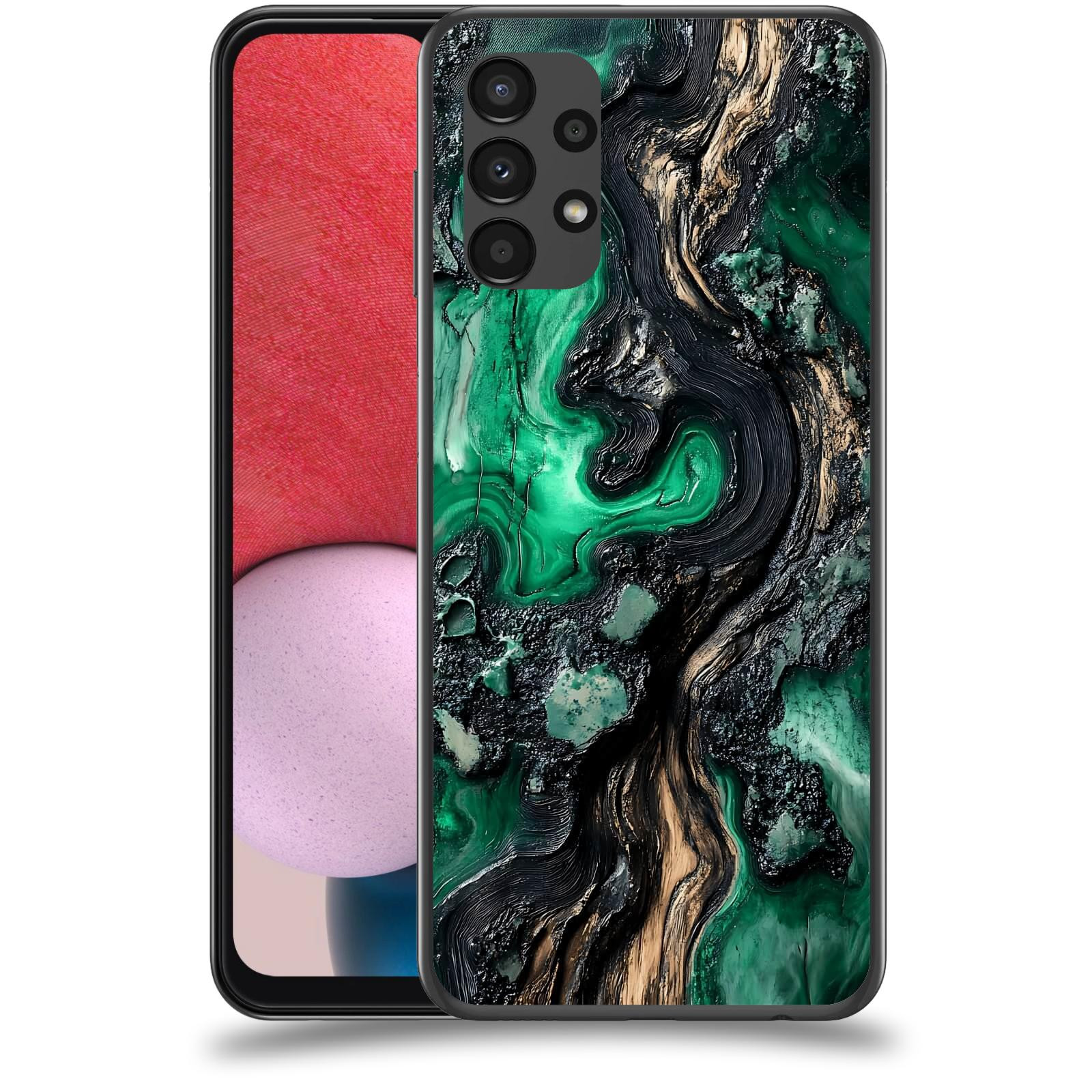ACOVER Kryt na mobil Samsung Galaxy A13 4G A135 - Forest Wood III