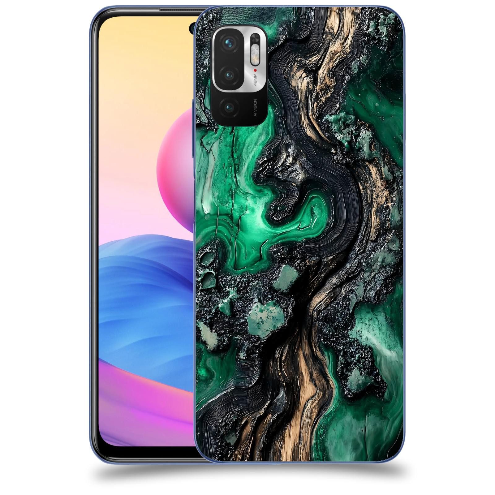 ACOVER Kryt na mobil Xiaomi Redmi Note 10 5G - Forest Wood III