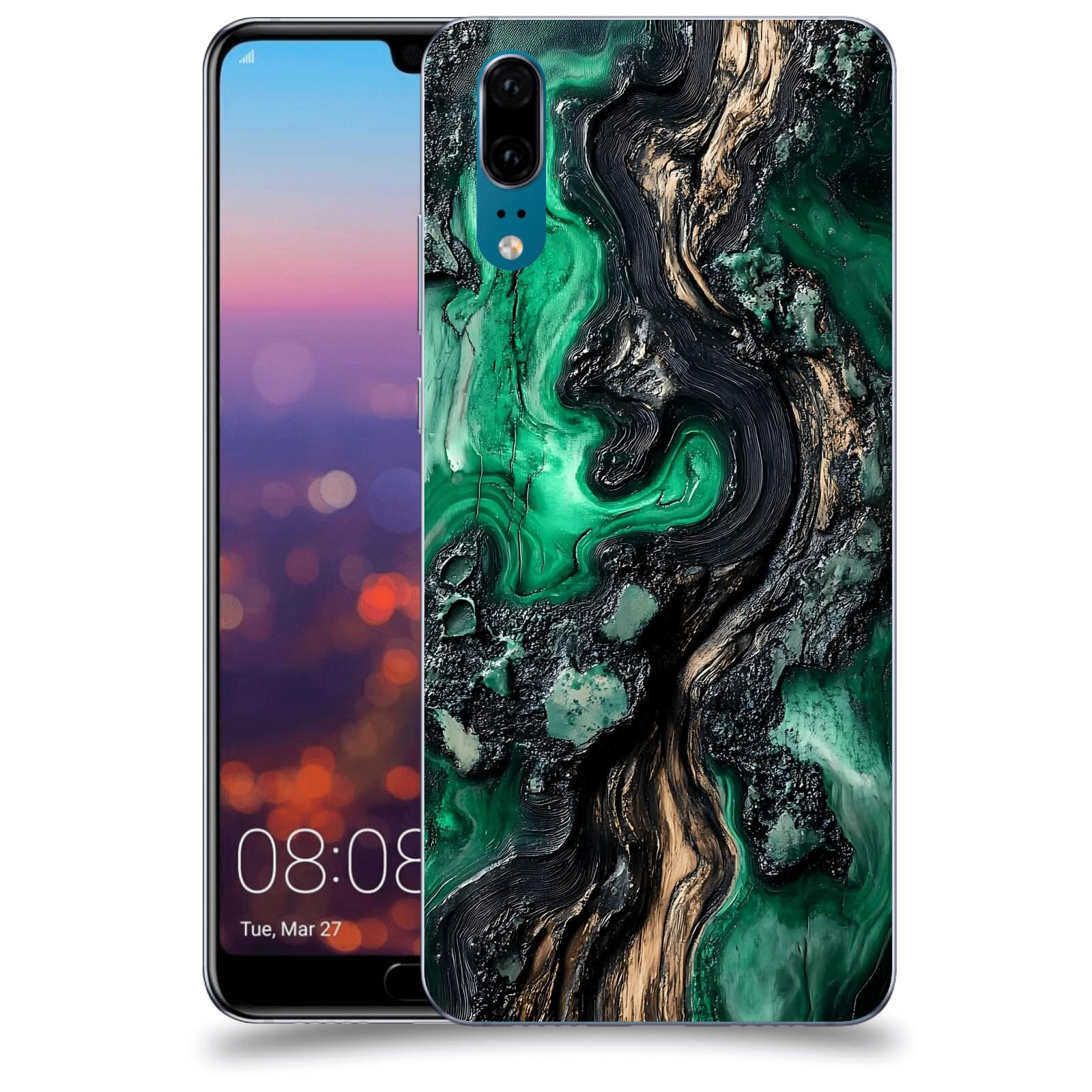 ACOVER Kryt na mobil Huawei P20 - Forest Wood III