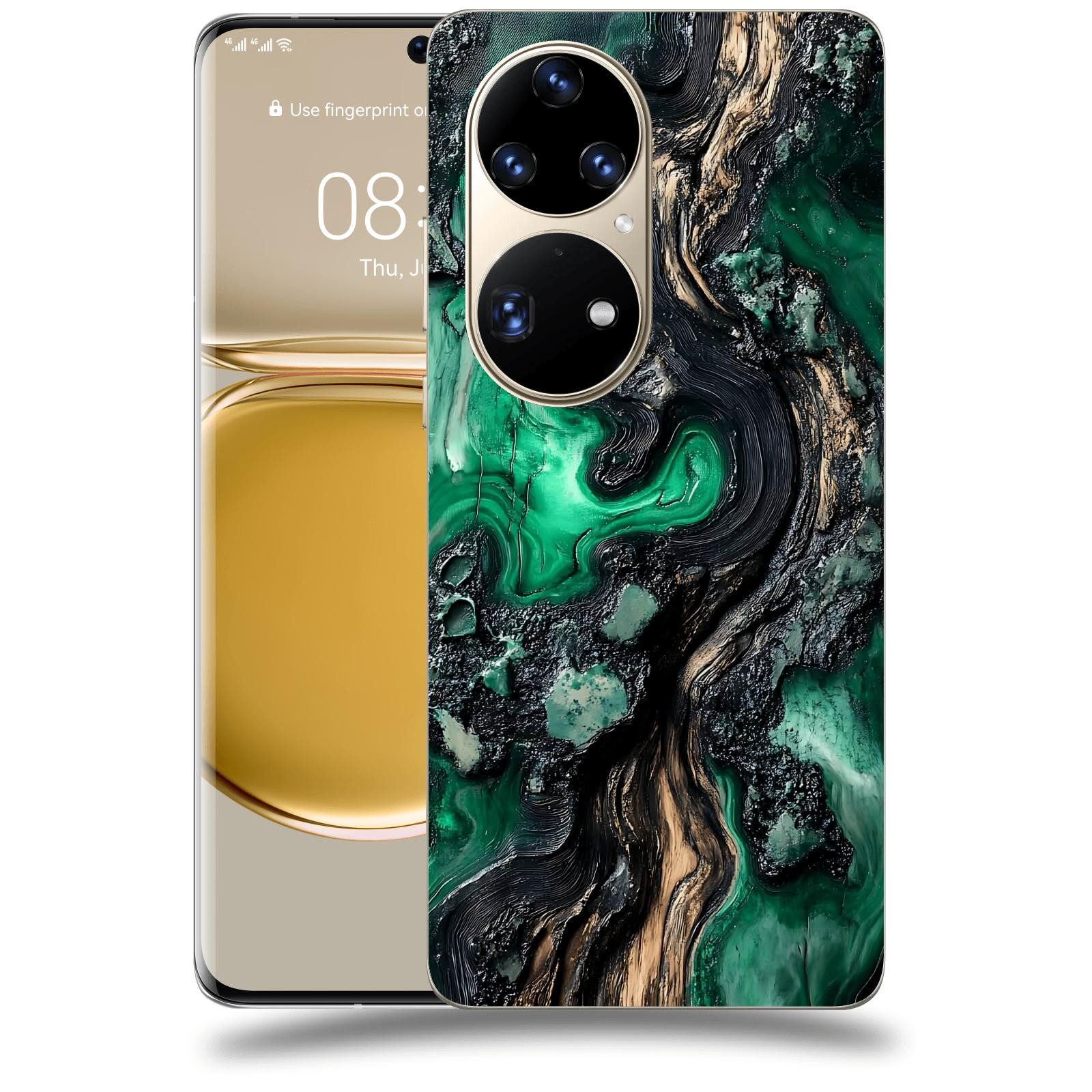 ACOVER Kryt na mobil Huawei P50 - Forest Wood III