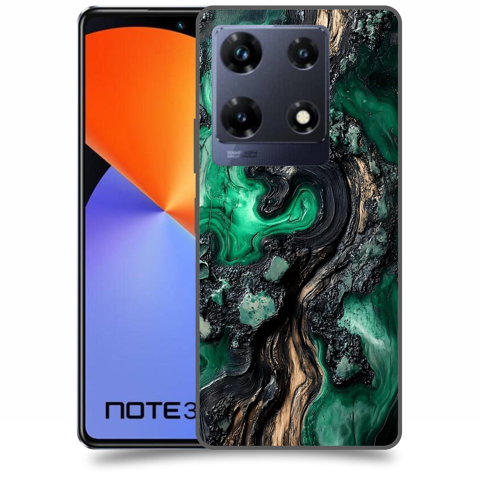 ACOVER Kryt na mobil Infinix Note 30 PRO - Forest Wood III