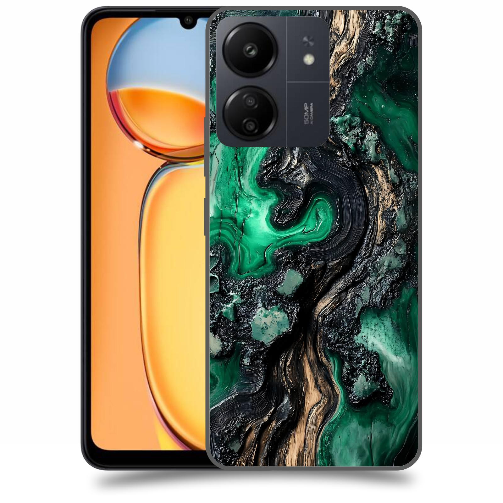 ACOVER Kryt na mobil Xiaomi Redmi 13C 4G  Forest Wood III