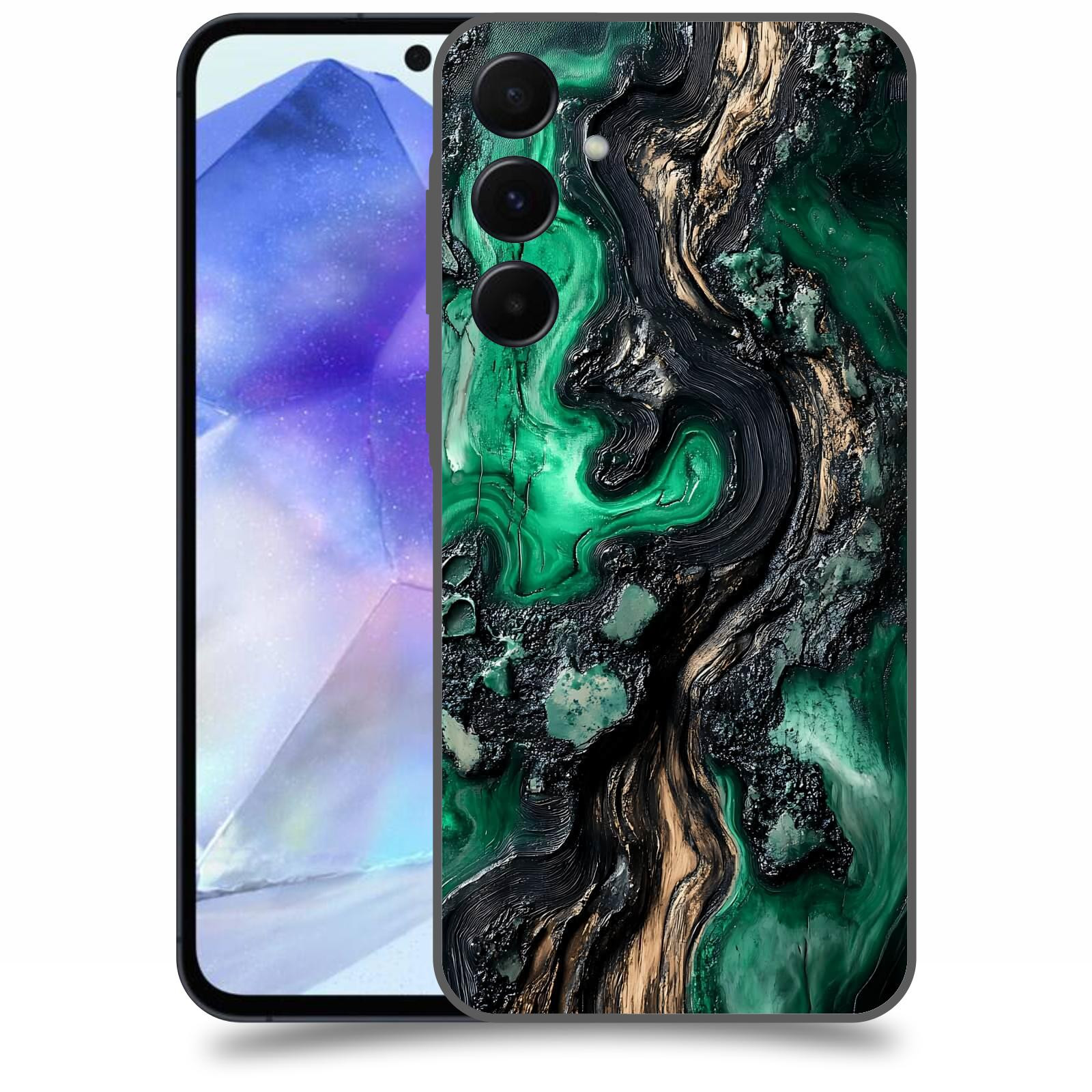 ACOVER Kryt na mobil Samsung Galaxy A55 5G - Forest Wood III