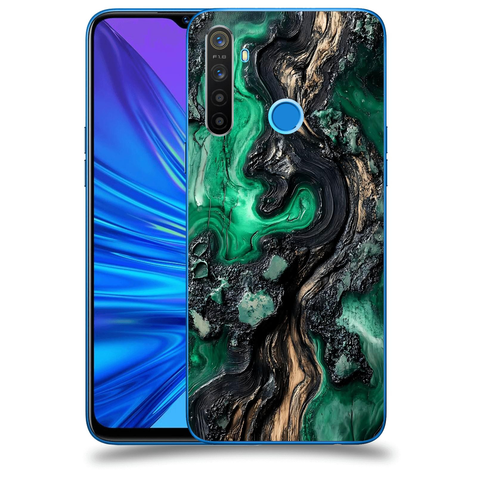 ACOVER Kryt na mobil Realme 5 - Forest Wood III