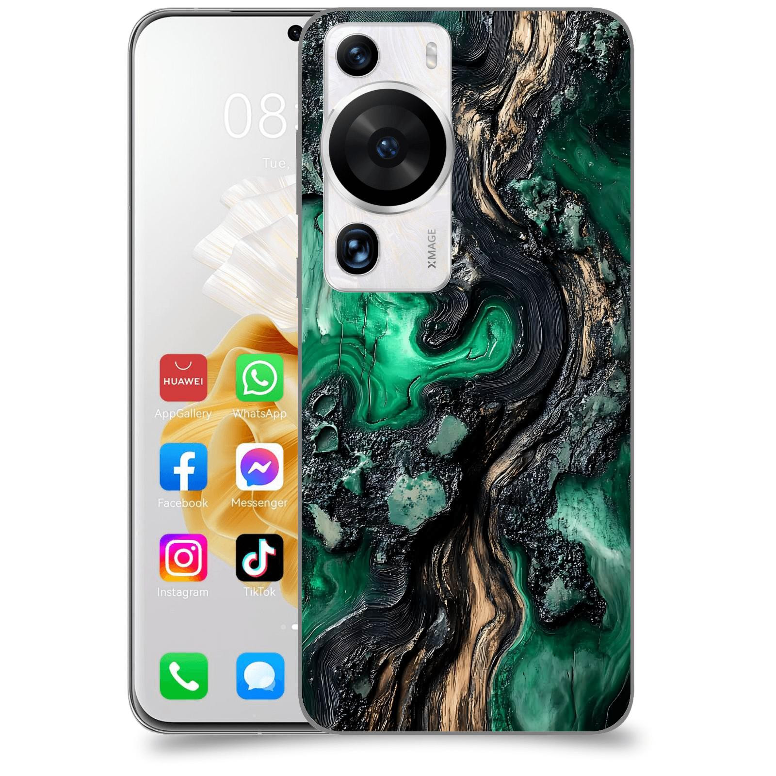 ACOVER Kryt na mobil Huawei P60 Pro - Forest Wood III