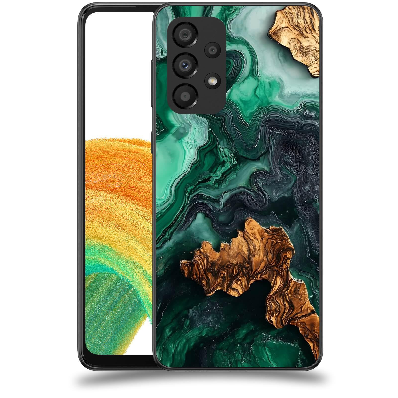 ACOVER Kryt na mobil Samsung Galaxy A33 5G A336 - Forest Wood IV