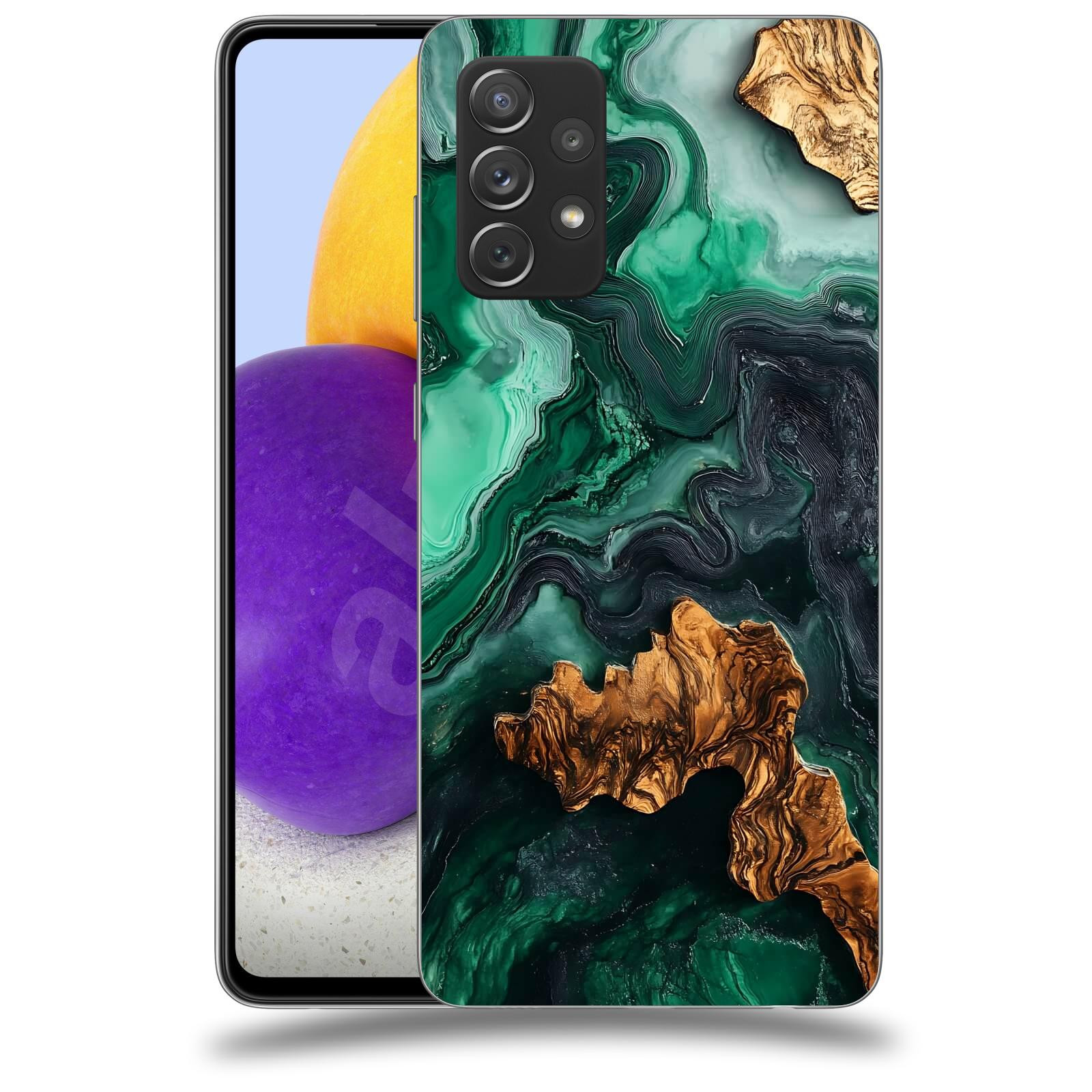 ACOVER Kryt na mobil Samsung Galaxy A73 5G - Forest Wood IV