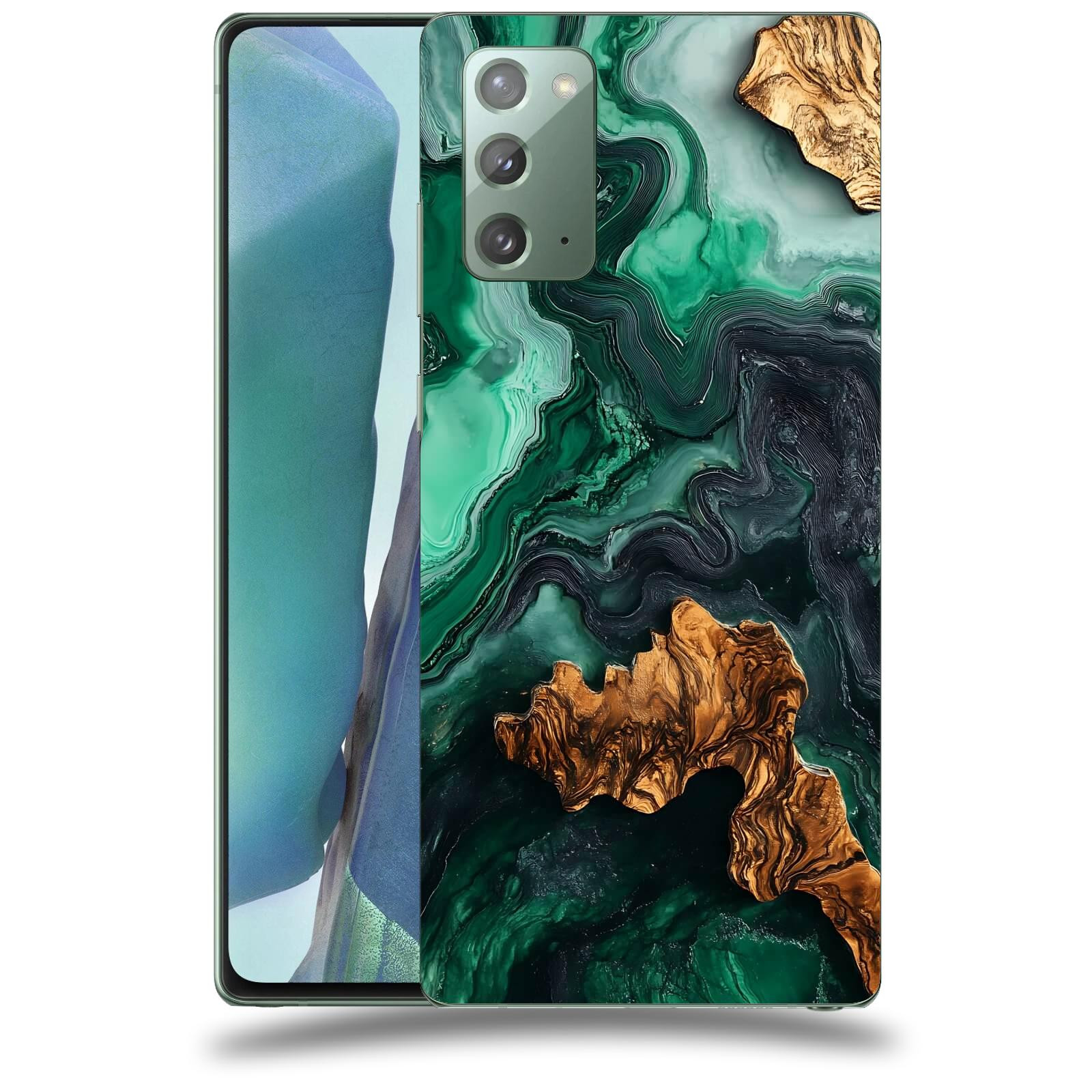 ACOVER Kryt na mobil Samsung Galaxy Note 20 - Forest Wood IV