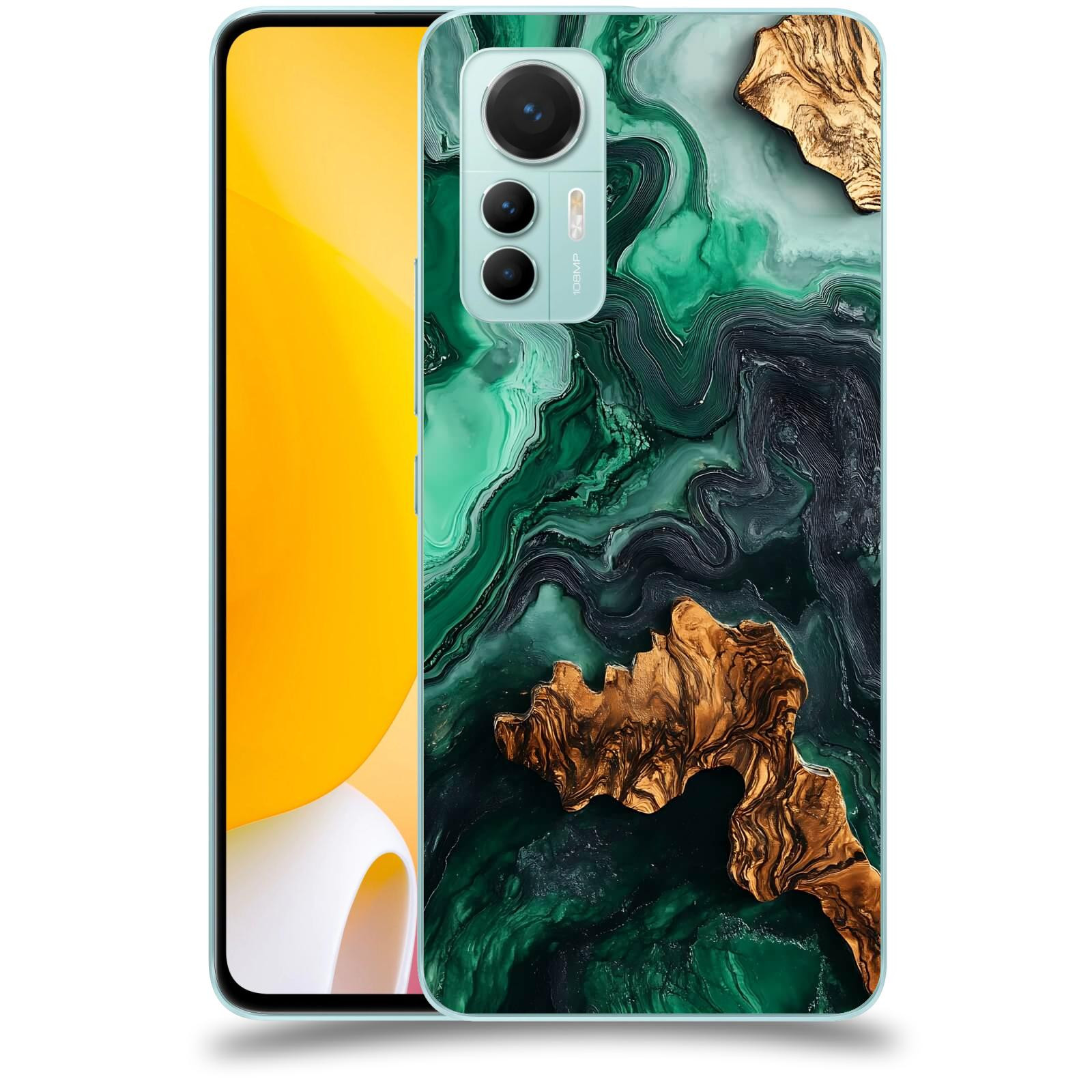 ACOVER Kryt na mobil Xiaomi 12 Lite - Forest Wood IV