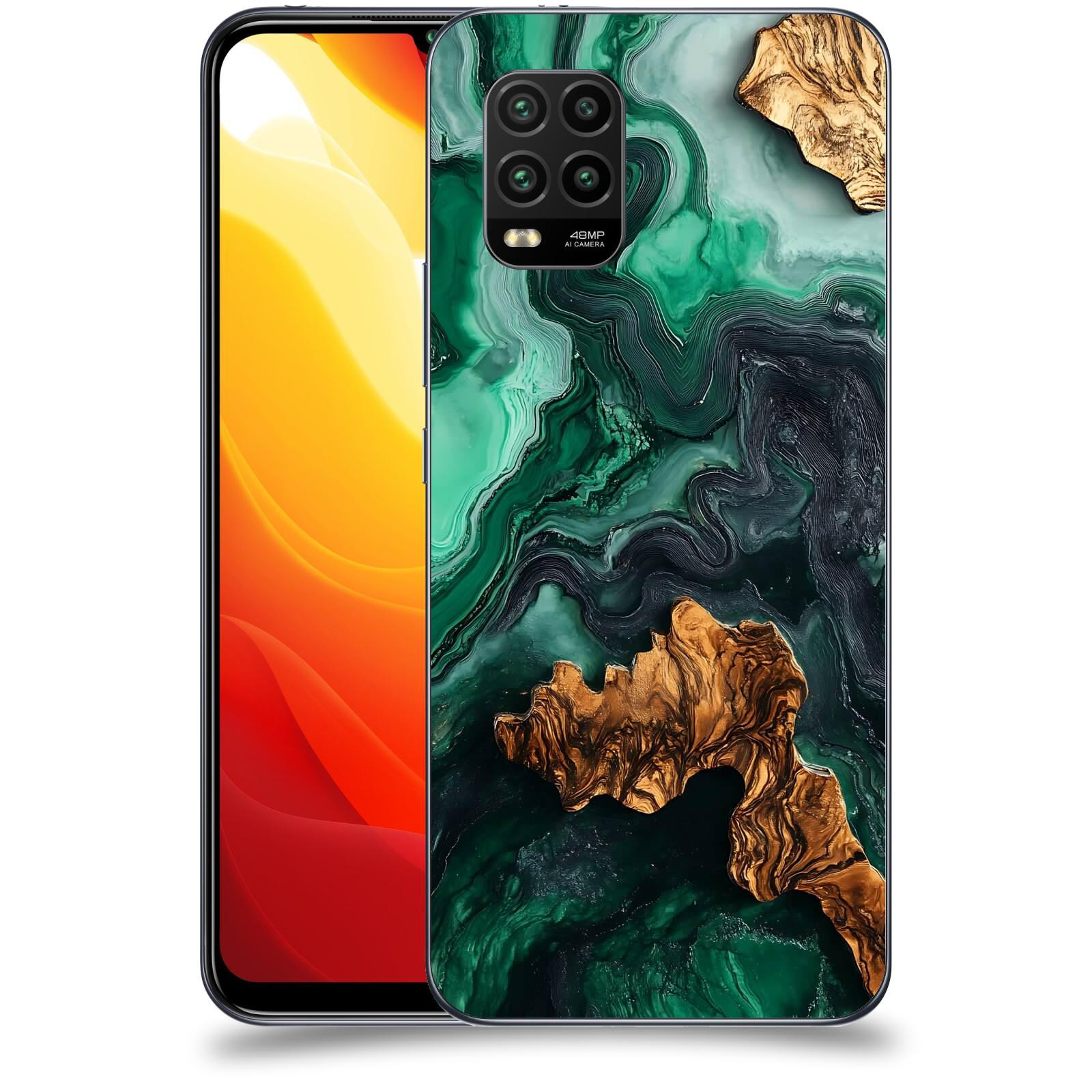 ACOVER Kryt na mobil Xiaomi Mi 10 Lite - Forest Wood IV