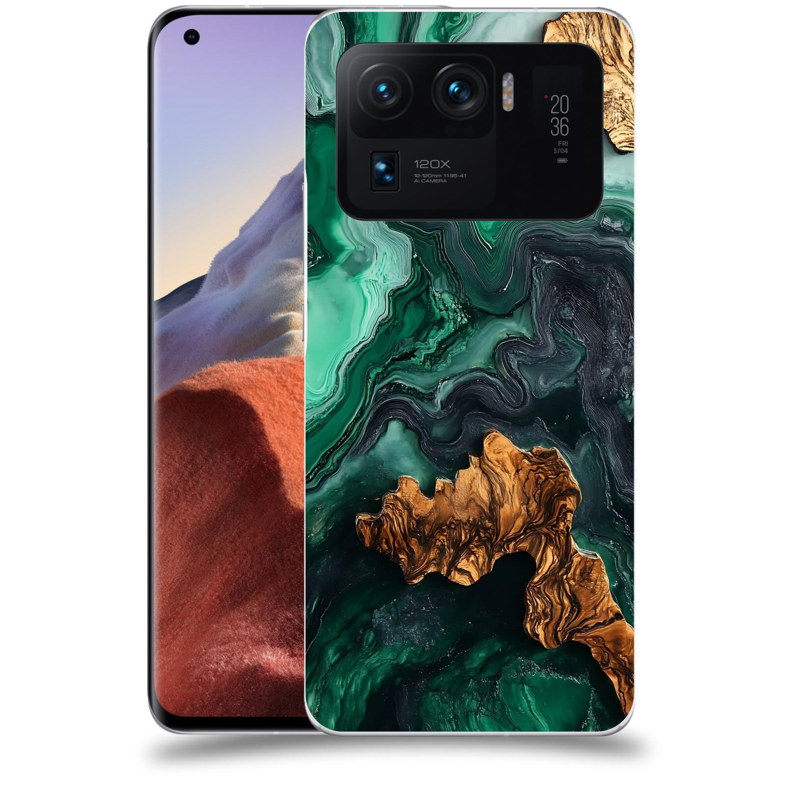 ACOVER Kryt na mobil Xiaomi Mi 11 Ultra - Forest Wood IV