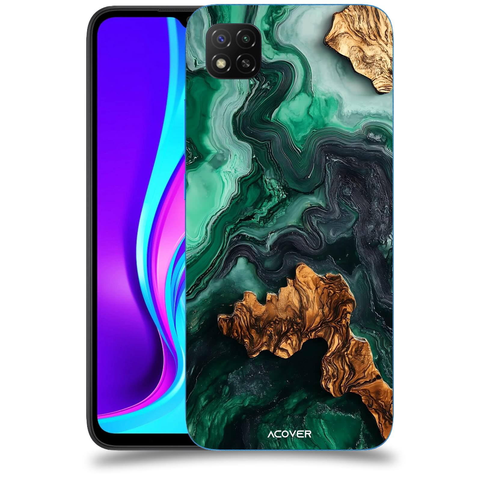 ACOVER Kryt na mobil Xiaomi Redmi 9C - Forest Wood IV