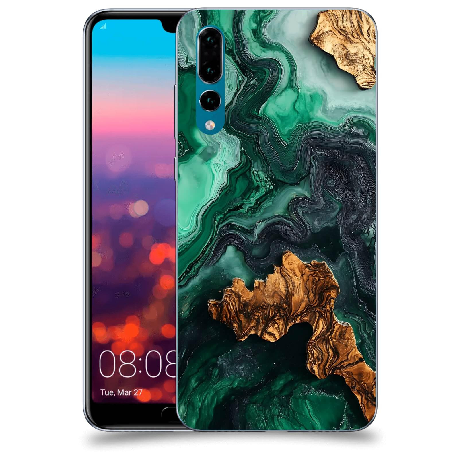 ACOVER Kryt na mobil Huawei P20 Pro - Forest Wood IV