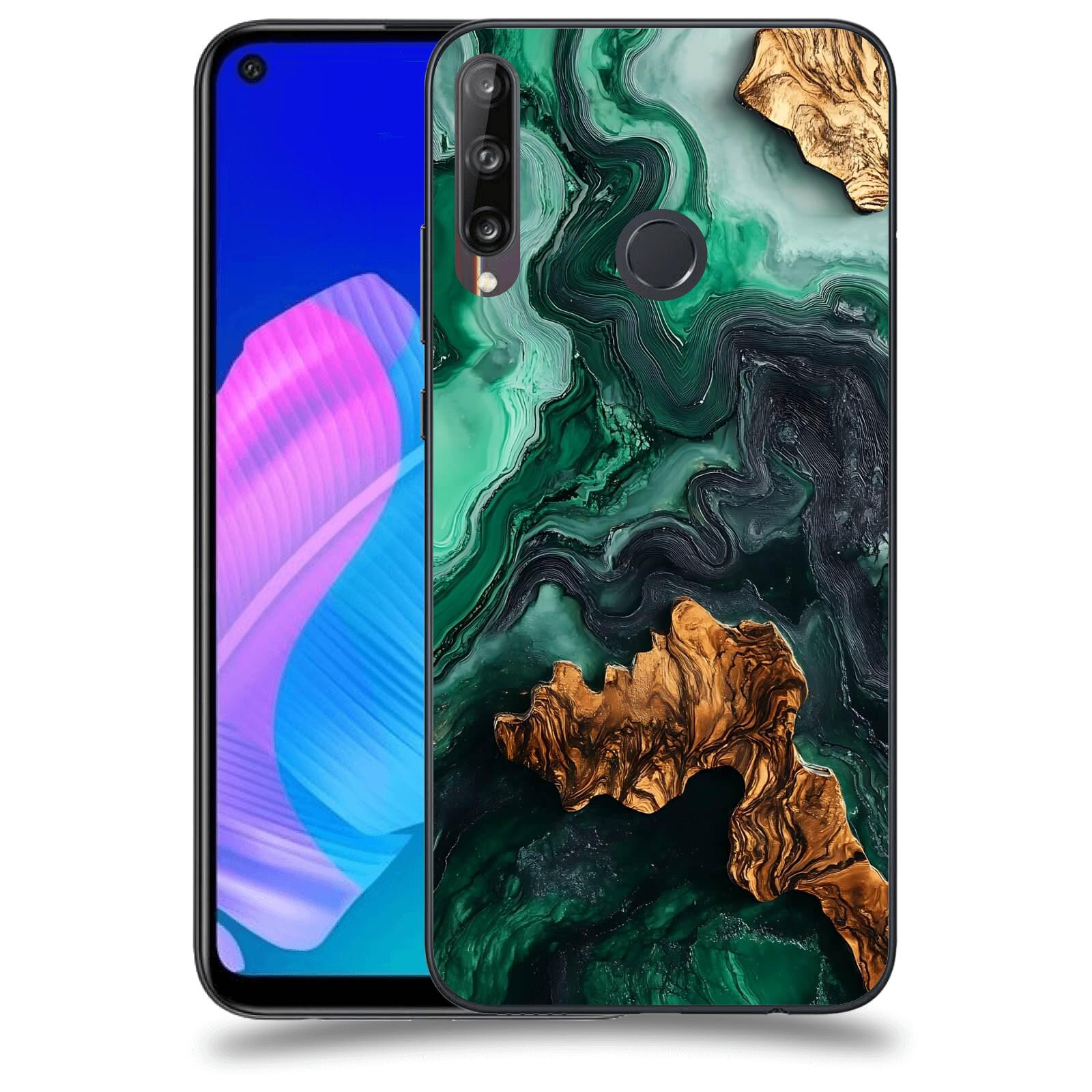 ACOVER Kryt na mobil Huawei P40 Lite E - Forest Wood IV