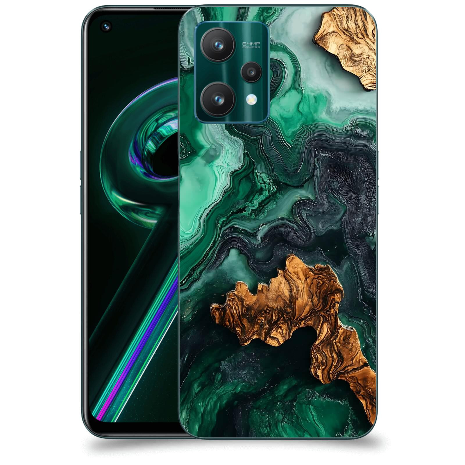 ACOVER Kryt na mobil Realme 9 Pro 5G - Forest Wood IV