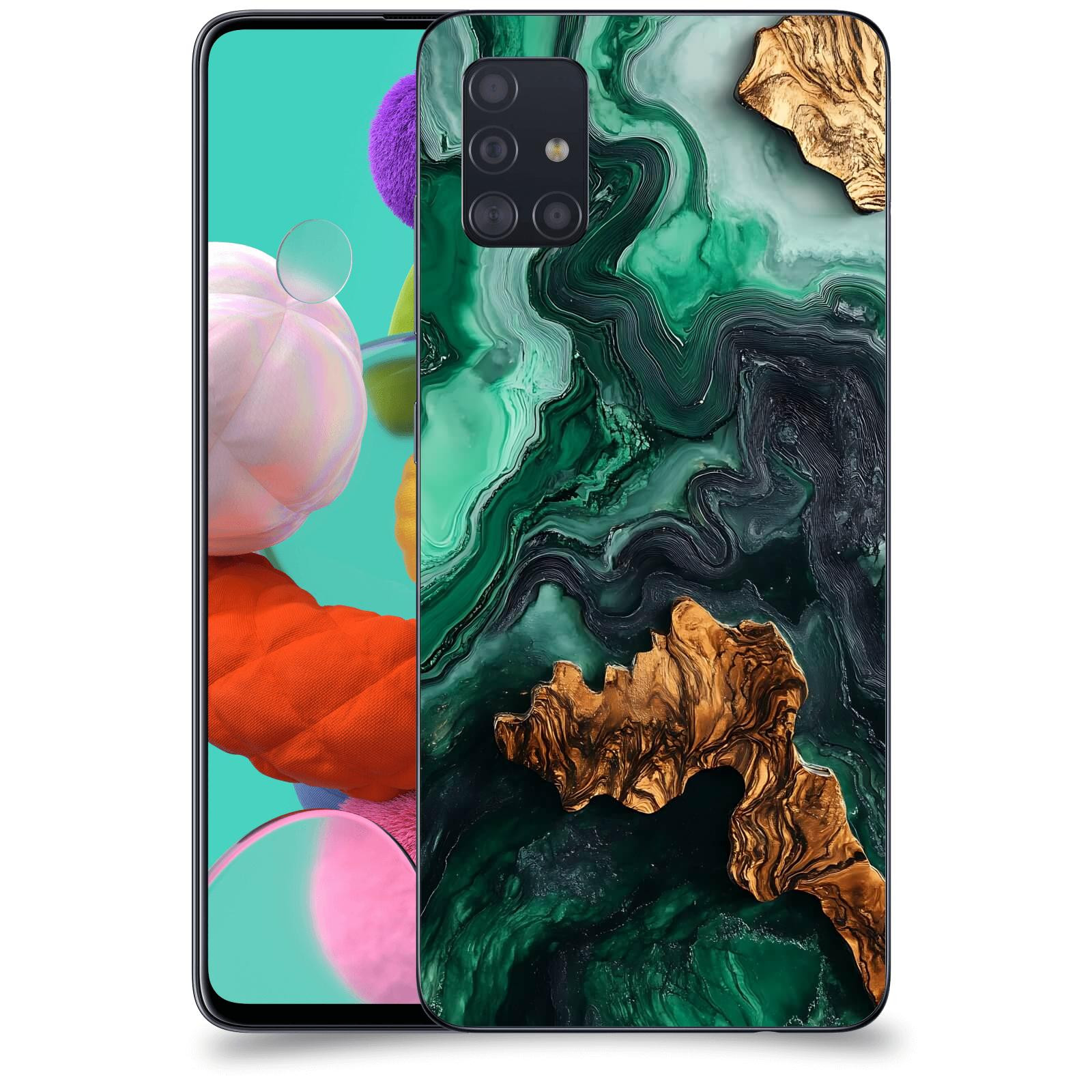 ACOVER Kryt na mobil Samsung Galaxy A51 A515F - Forest Wood IV
