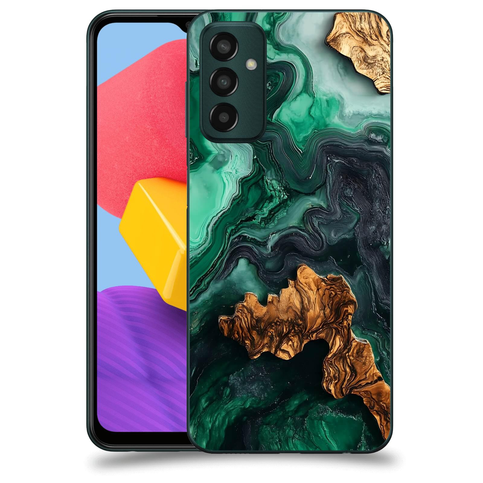 ACOVER Kryt na mobil Samsung Galaxy M13 M135F - Forest Wood IV