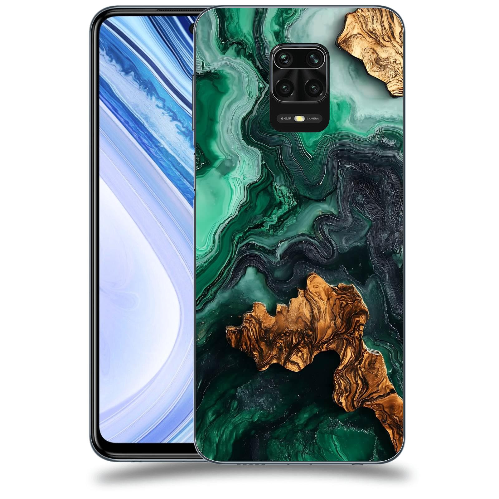 ACOVER Kryt na mobil Xiaomi Redmi Note 9 Pro - Forest Wood IV