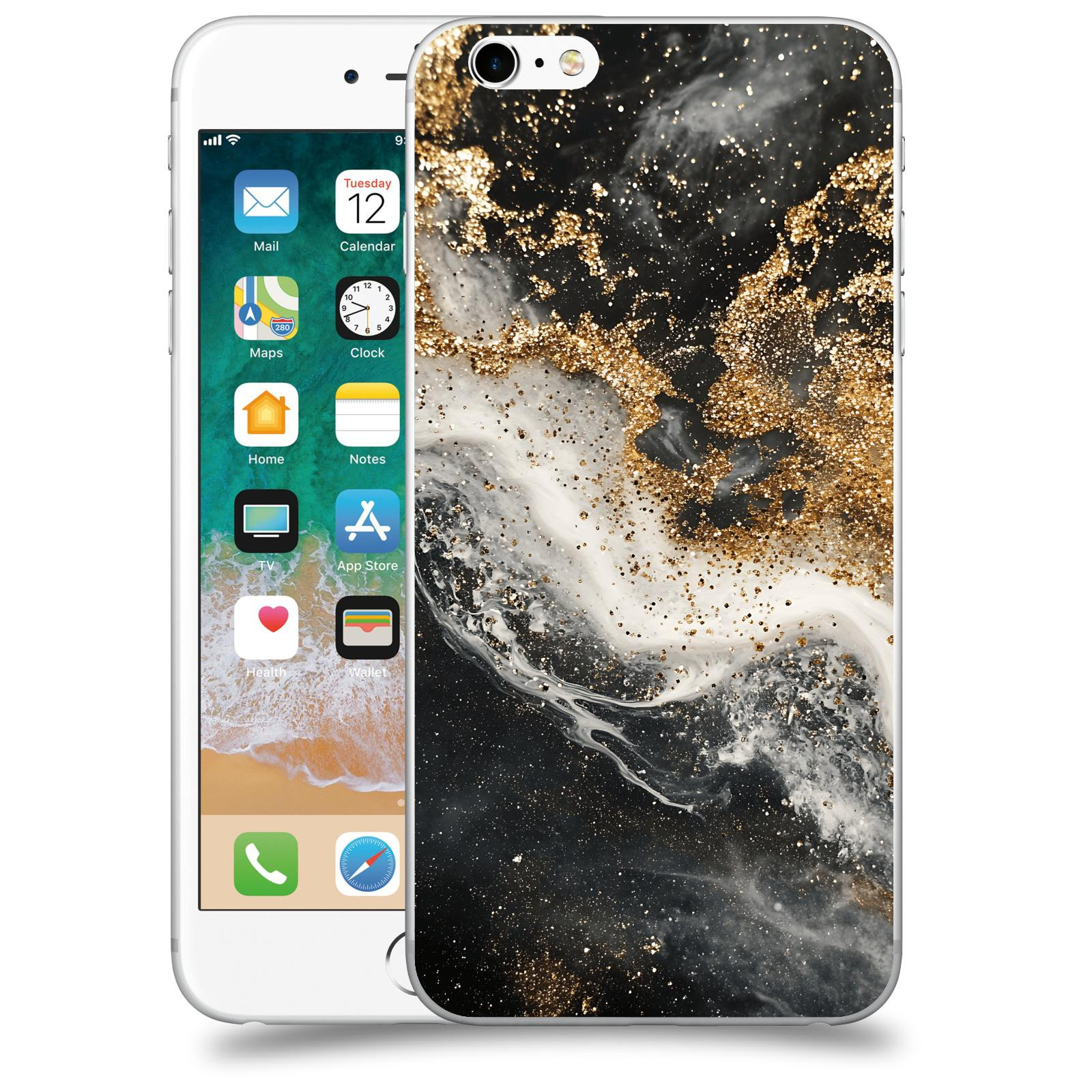 ACOVER Kryt na mobil Apple iPhone 6 Plus/6S Plus - Liquid Gold I