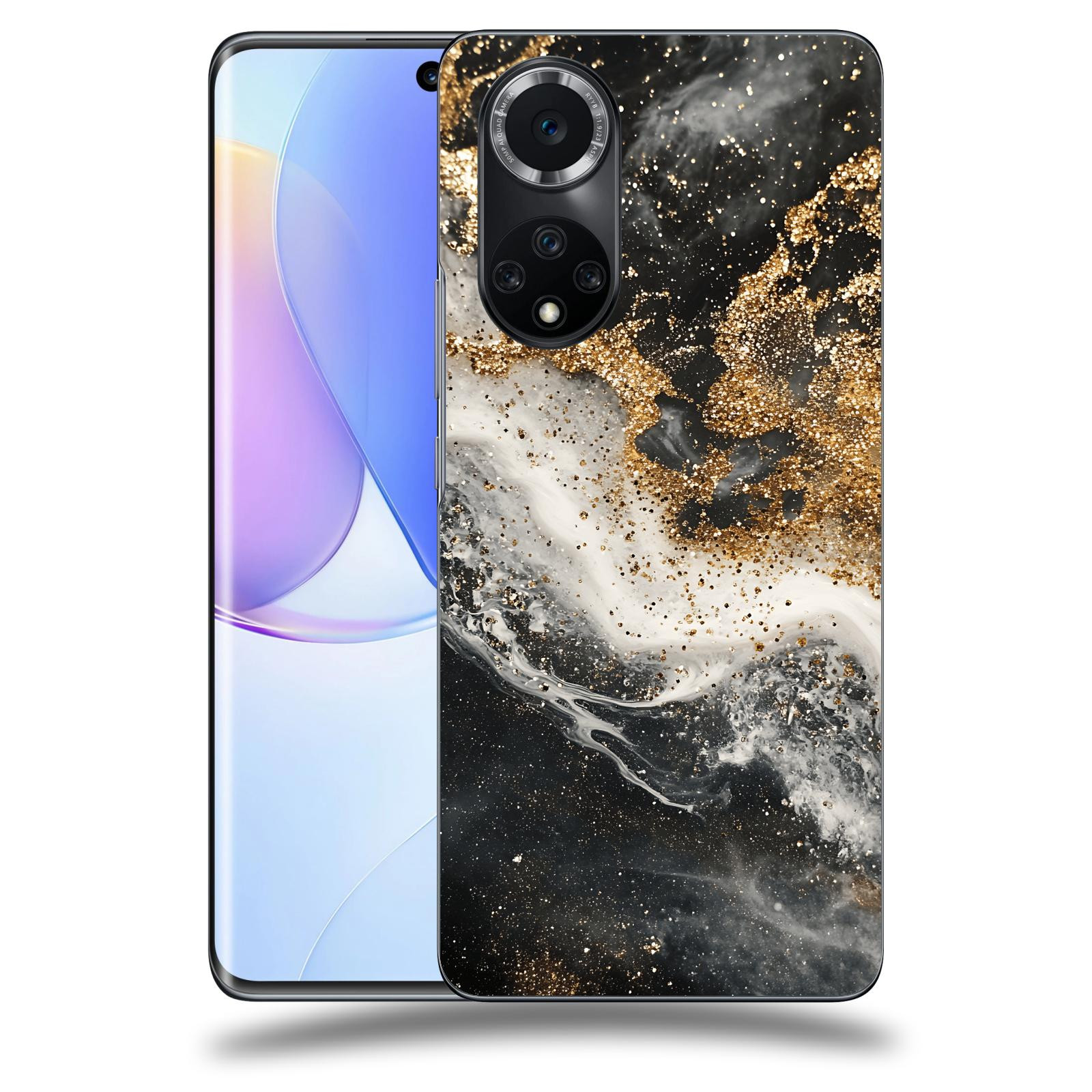 ACOVER Kryt na mobil Huawei Nova 9 - Liquid Gold I