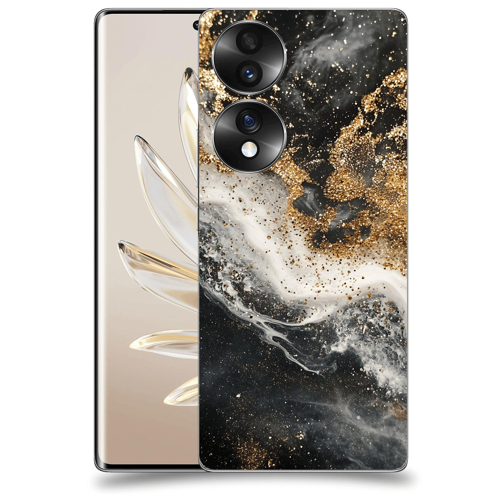 ACOVER Kryt na mobil Honor 70 - Liquid Gold I