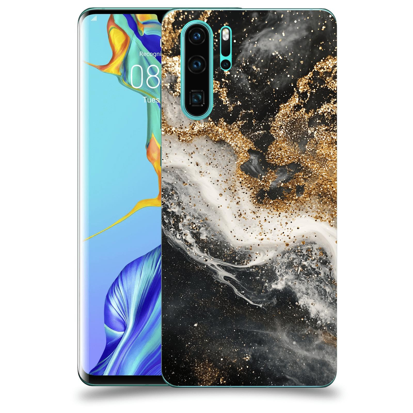 ACOVER Kryt na mobil Huawei P30 Pro - Liquid Gold I