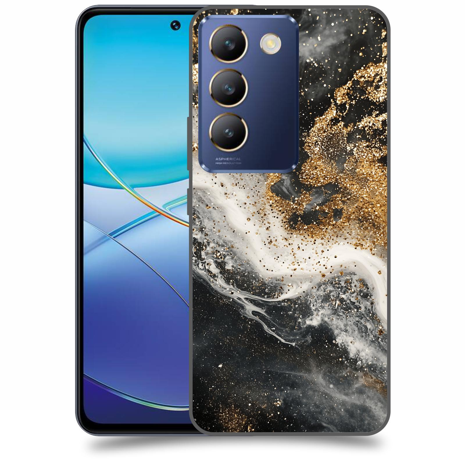 ACOVER Kryt na mobil Vivo V40SE - Liquid Gold I