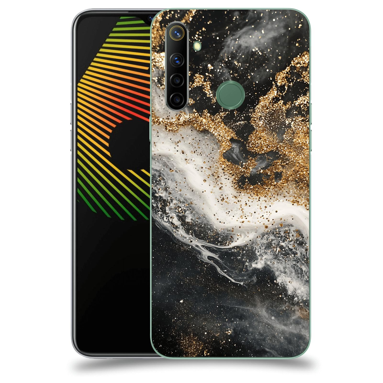 ACOVER Kryt na mobil Realme 6i - Liquid Gold I