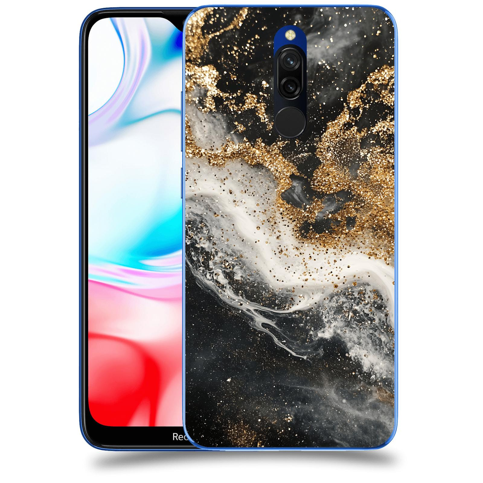 ACOVER Kryt na mobil Xiaomi Redmi 8 - Liquid Gold I