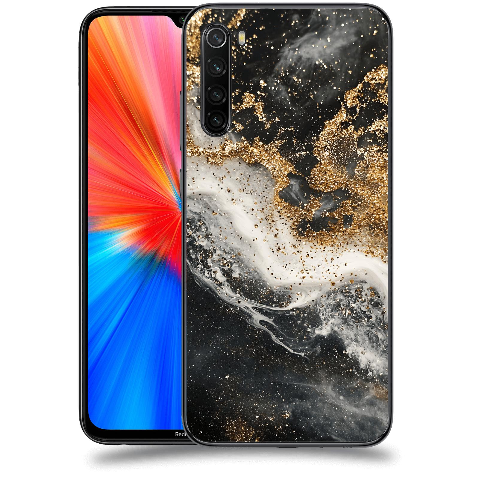 ACOVER Kryt na mobil Xiaomi Redmi Note 8 - Liquid Gold I