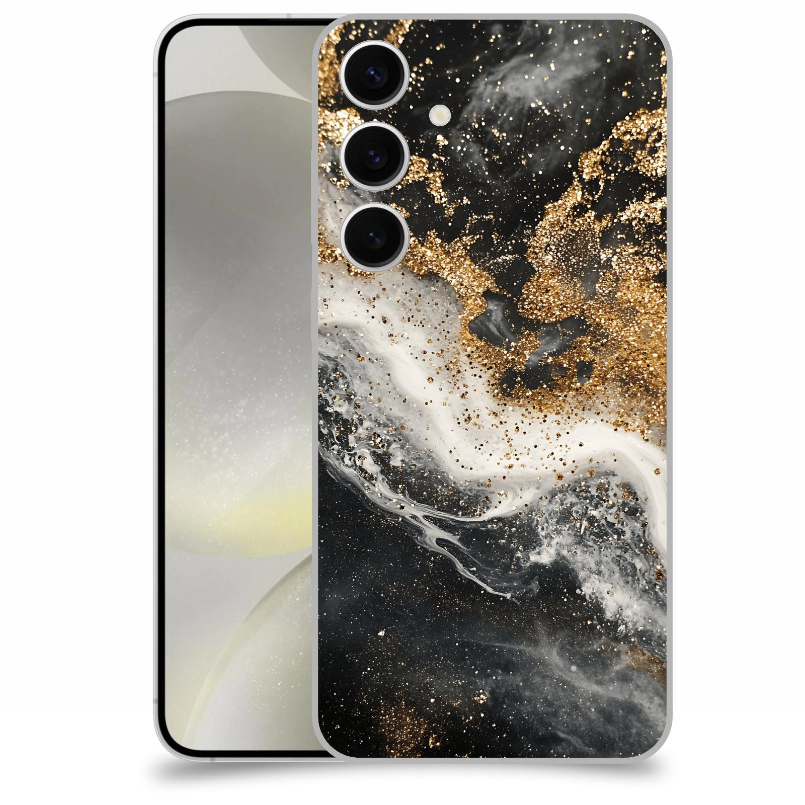 ACOVER Kryt na mobil Samsung Galaxy S24+ - Liquid Gold I