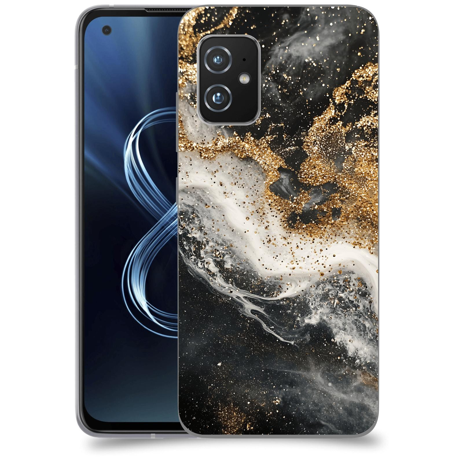 ACOVER Kryt na mobil Honor Magic5 Lite 5G - Liquid Gold I