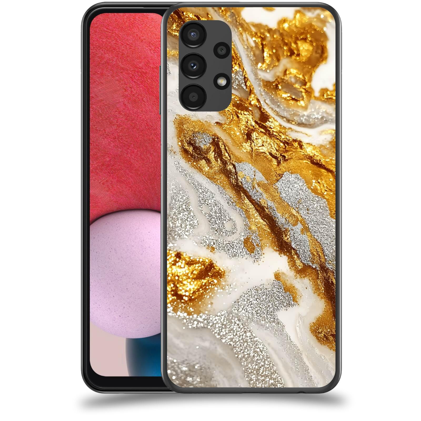 ACOVER Kryt na mobil Samsung Galaxy A13 4G A135 - Liquid Gold II