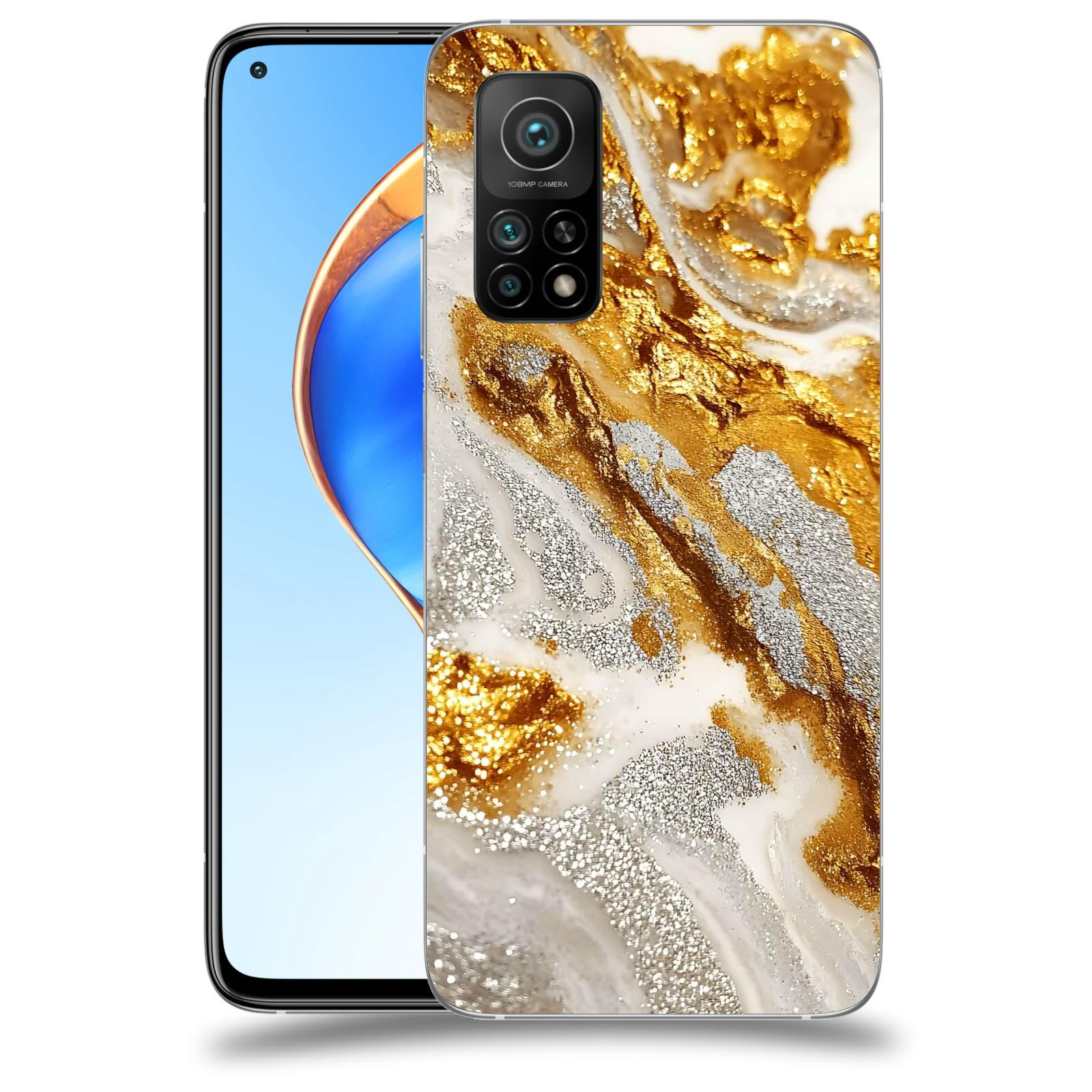 ACOVER Kryt na mobil Xiaomi Mi 10T Pro - Liquid Gold II