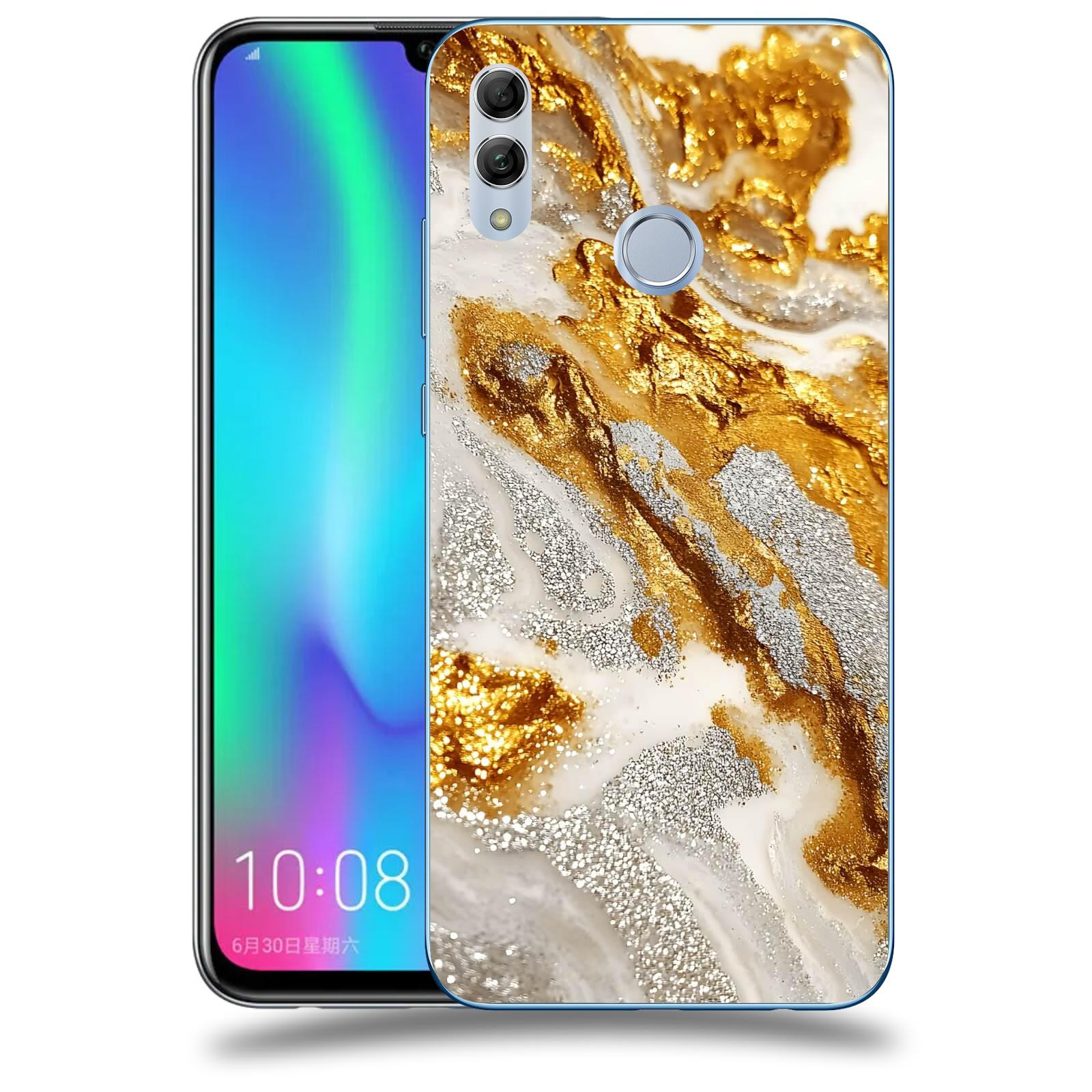 ACOVER Kryt na mobil Honor 10 Lite - Liquid Gold II
