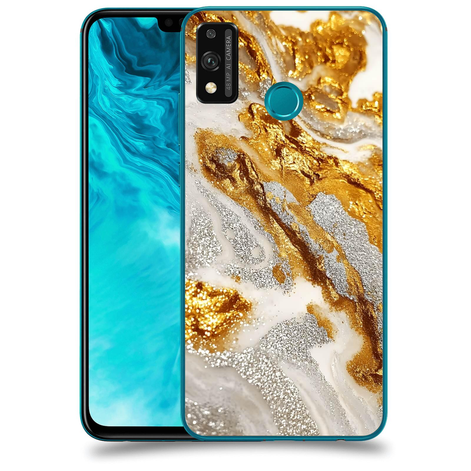 ACOVER Kryt na mobil Honor 9X Lite - Liquid Gold II