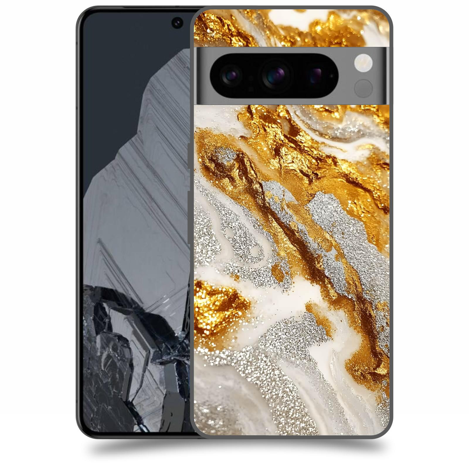 ACOVER Kryt na mobil Google Pixel 8 Pro - Liquid Gold II