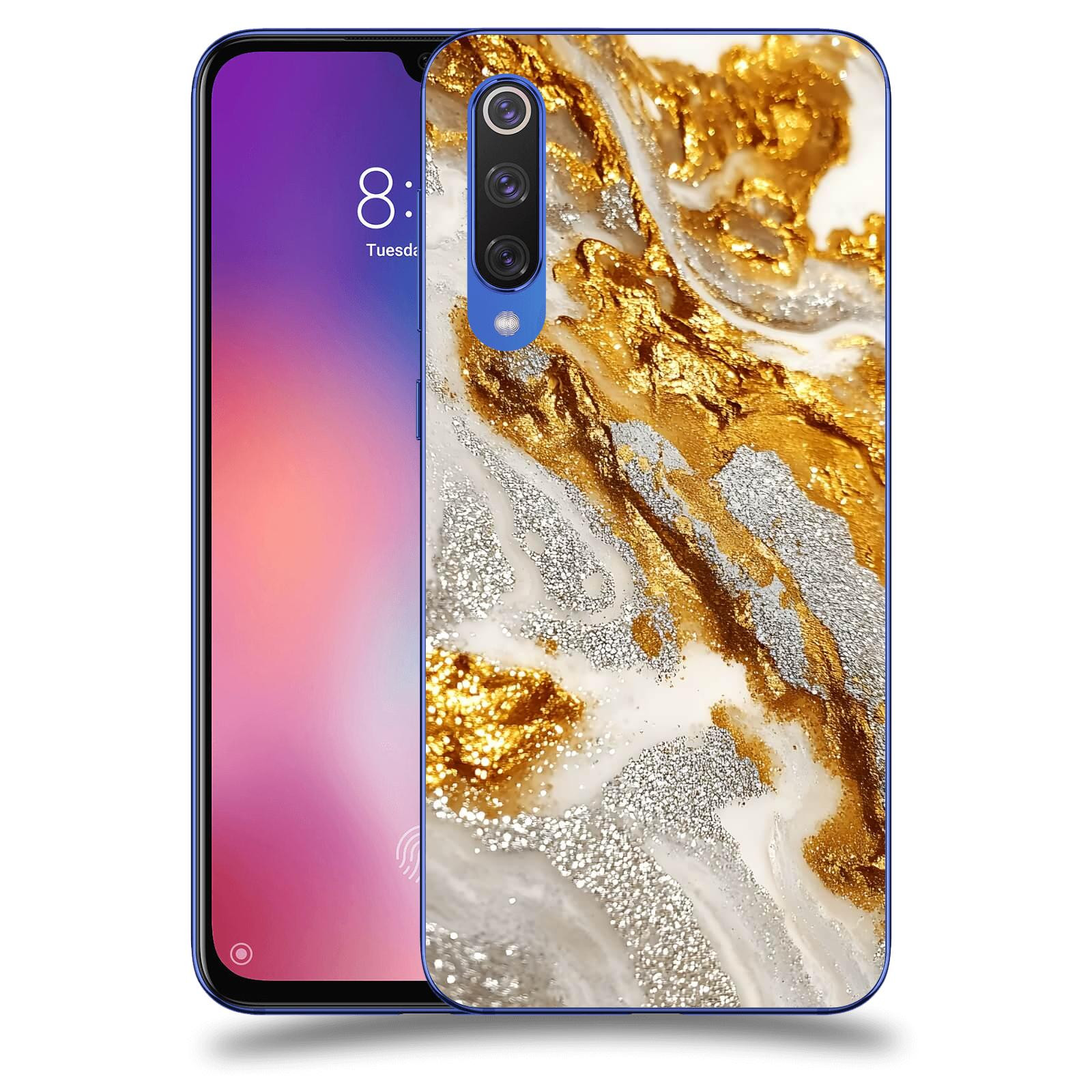 ACOVER Kryt na mobil Xiaomi Mi 9 SE - Liquid Gold II