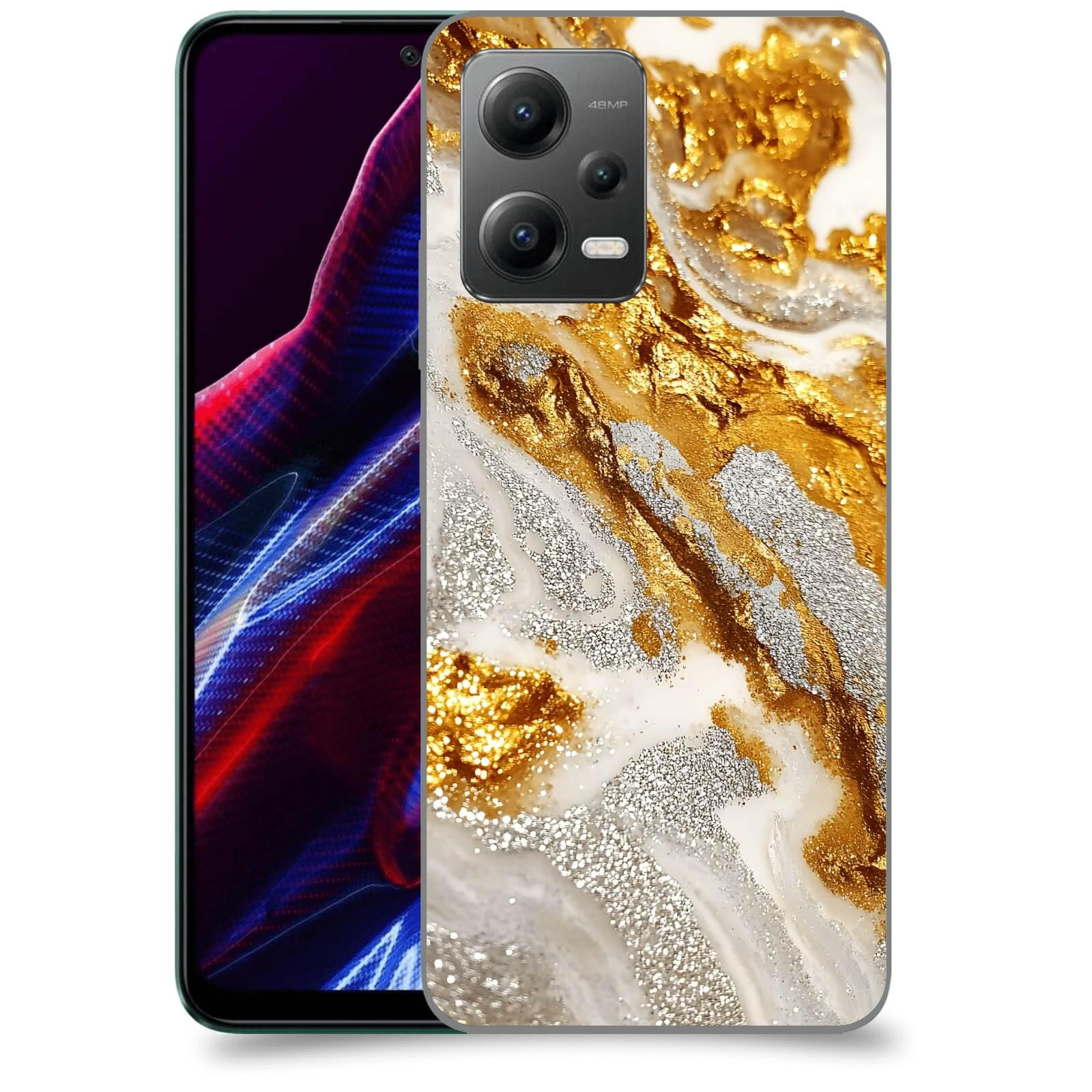 ACOVER Kryt na mobil Xiaomi Poco X5 - Liquid Gold II