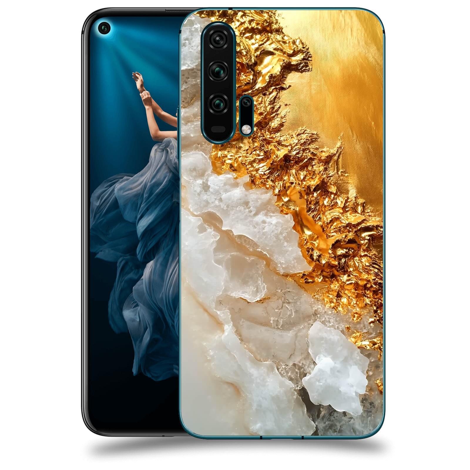 ACOVER Kryt na mobil Honor 20 Pro - Liquid Gold III