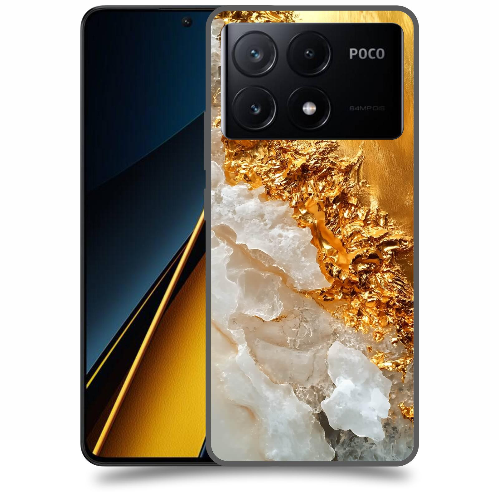 ACOVER Kryt na mobil Poco X6 Pro 5G - Liquid Gold III
