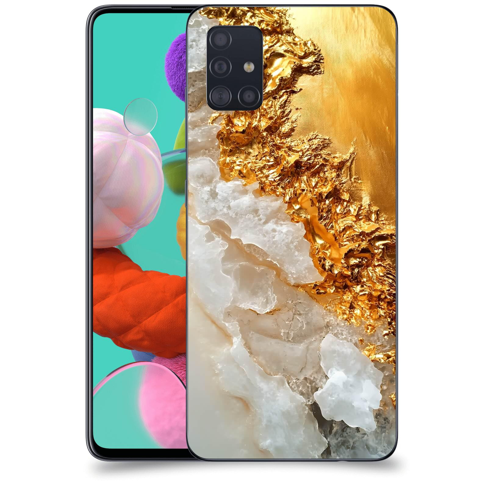 ACOVER Kryt na mobil Samsung Galaxy A51 A515F - Liquid Gold III