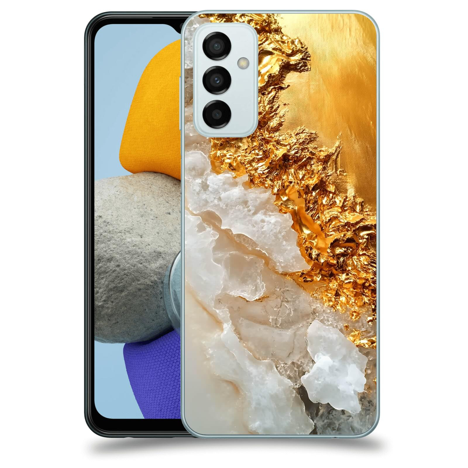 ACOVER Kryt na mobil Samsung Galaxy M23 5G - Liquid Gold III