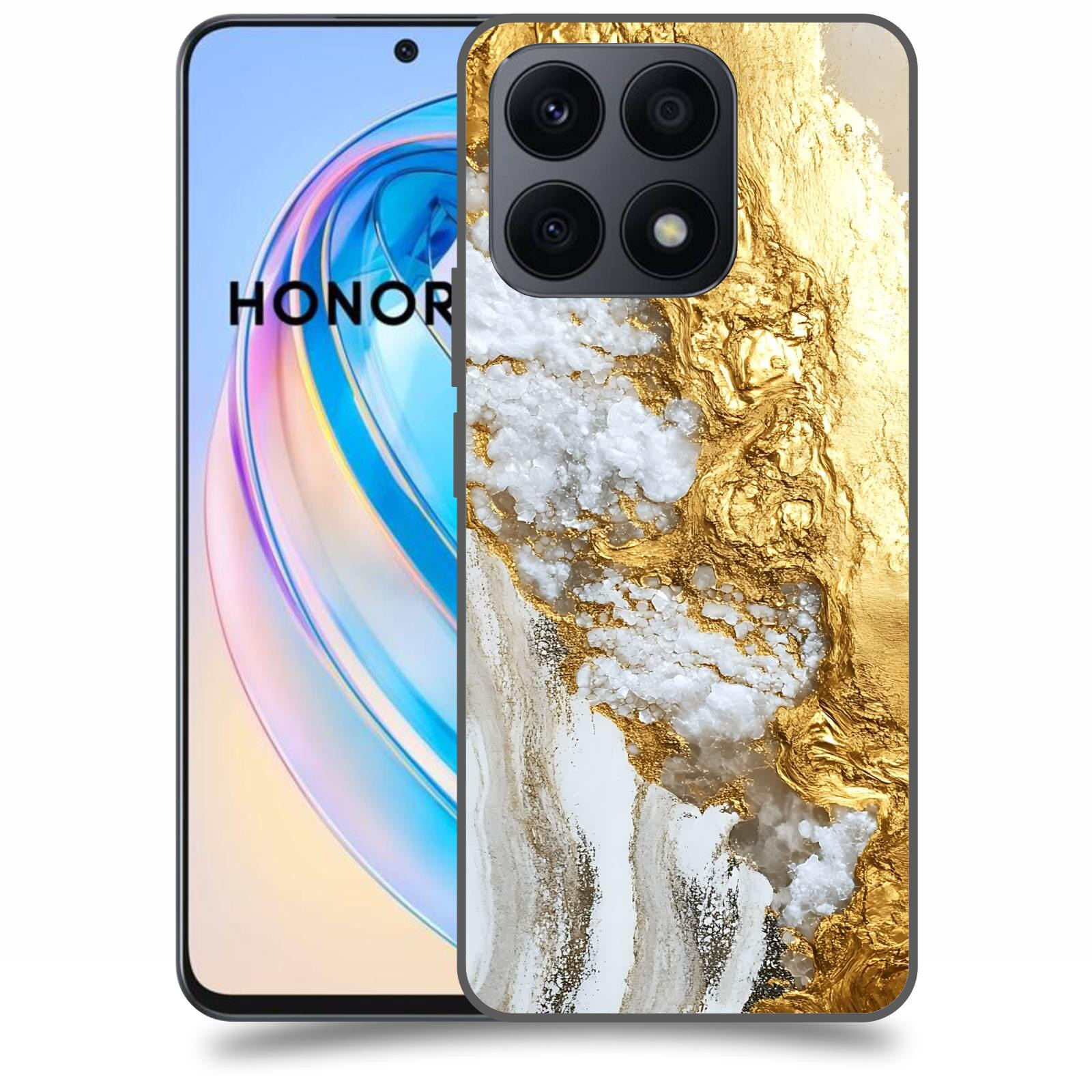 ACOVER Kryt na mobil Honor X8a - Liquid Gold V