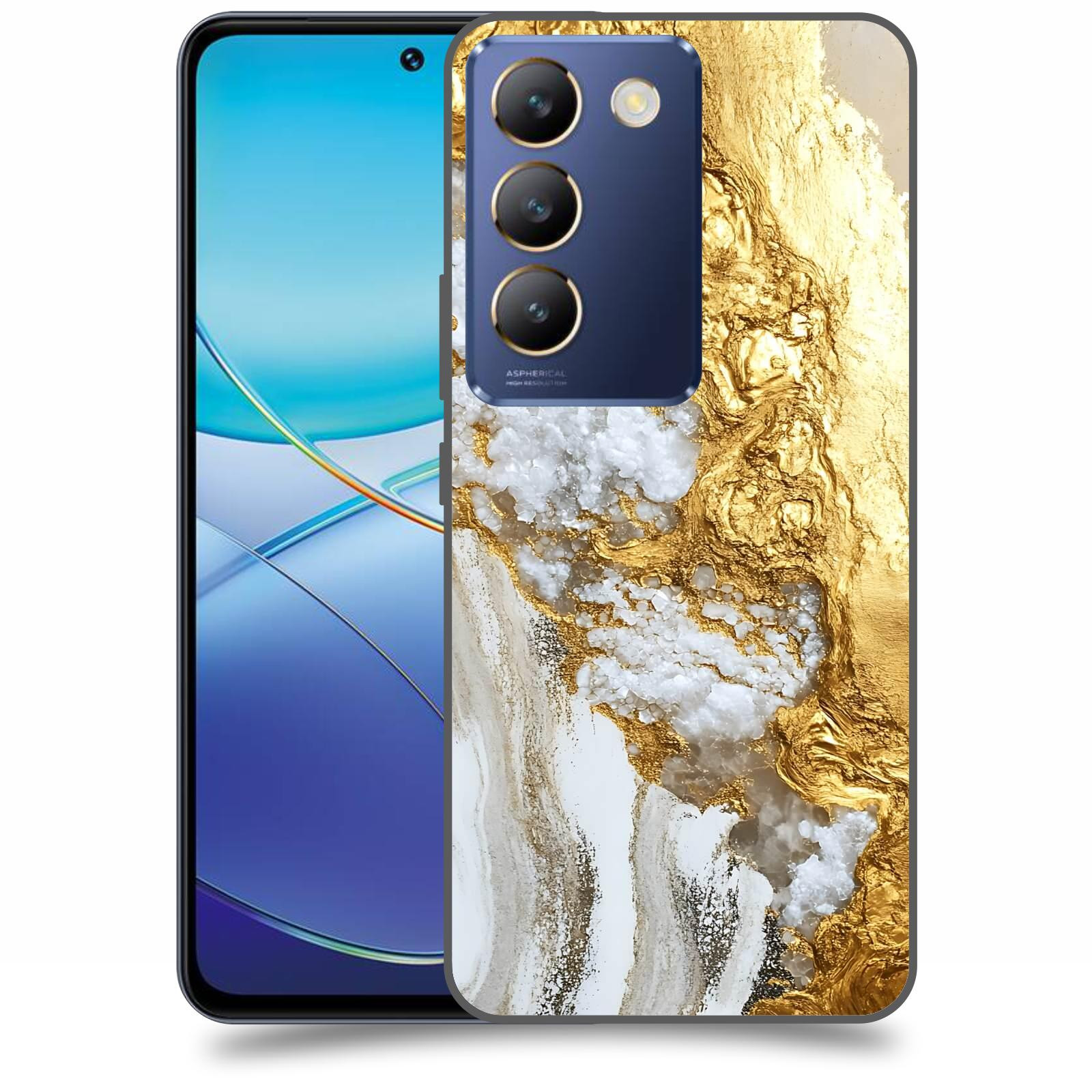 ACOVER Kryt na mobil Vivo V40SE - Liquid Gold V