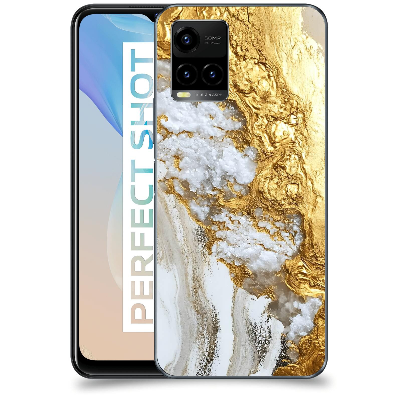 ACOVER Kryt na mobil Vivo Y33s - Liquid Gold V