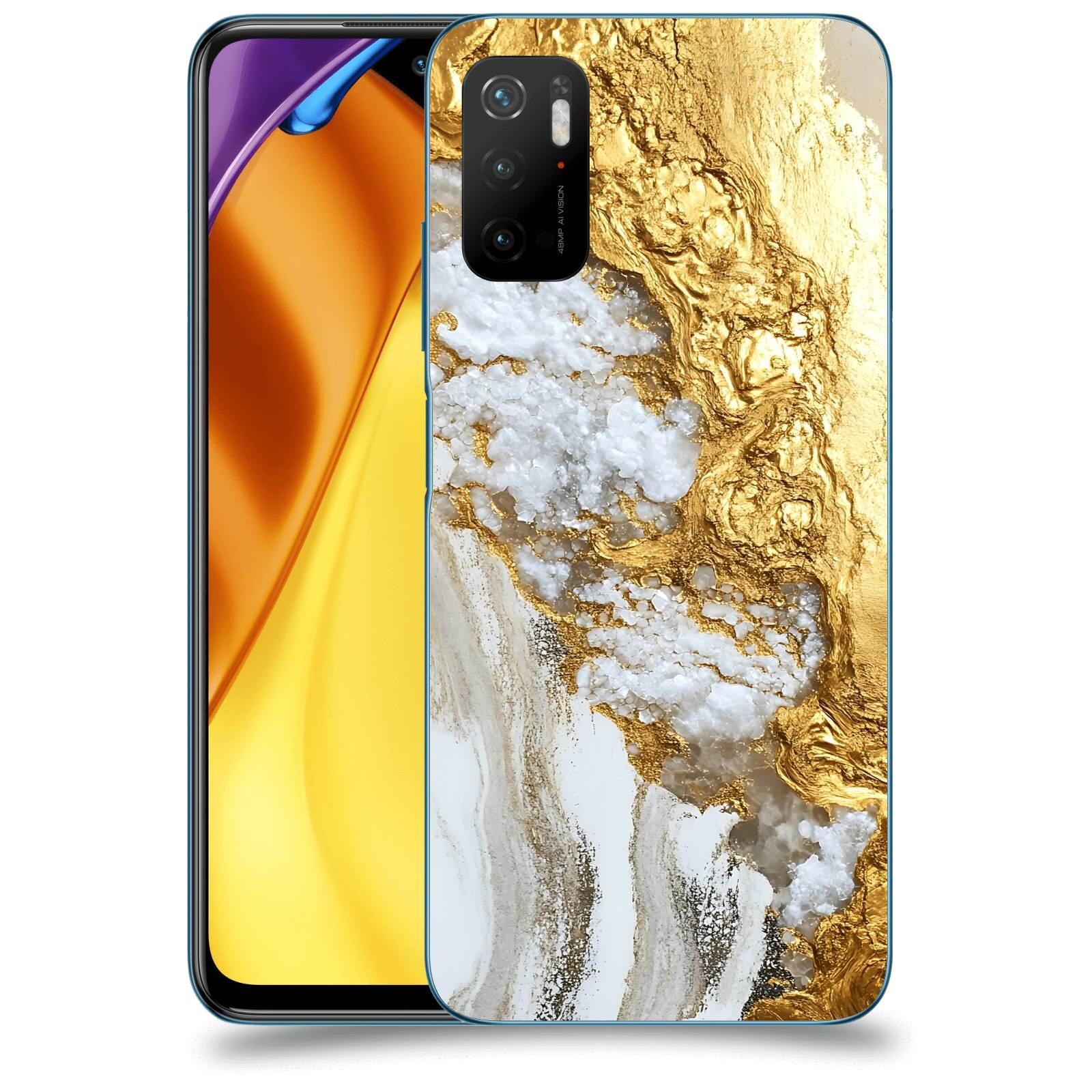 ACOVER Kryt na mobil Xiaomi Poco M3 Pro 5G - Liquid Gold V