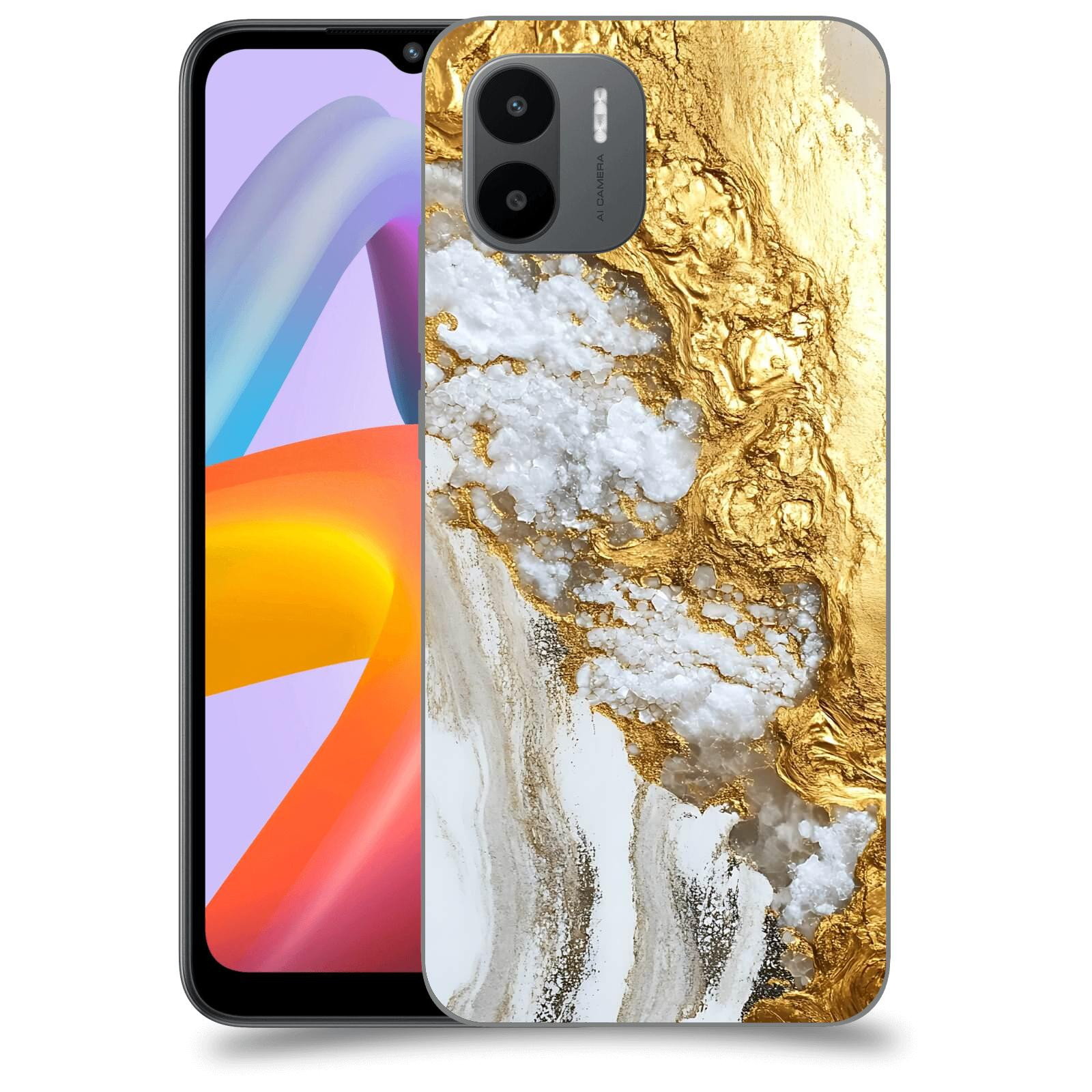ACOVER Kryt na mobil Xiaomi Redmi A2+ - Liquid Gold V