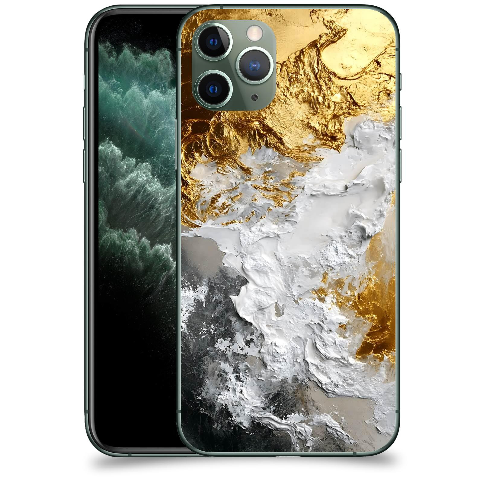 ACOVER Kryt na mobil Apple iPhone 11 Pro - Liquid Gold VI