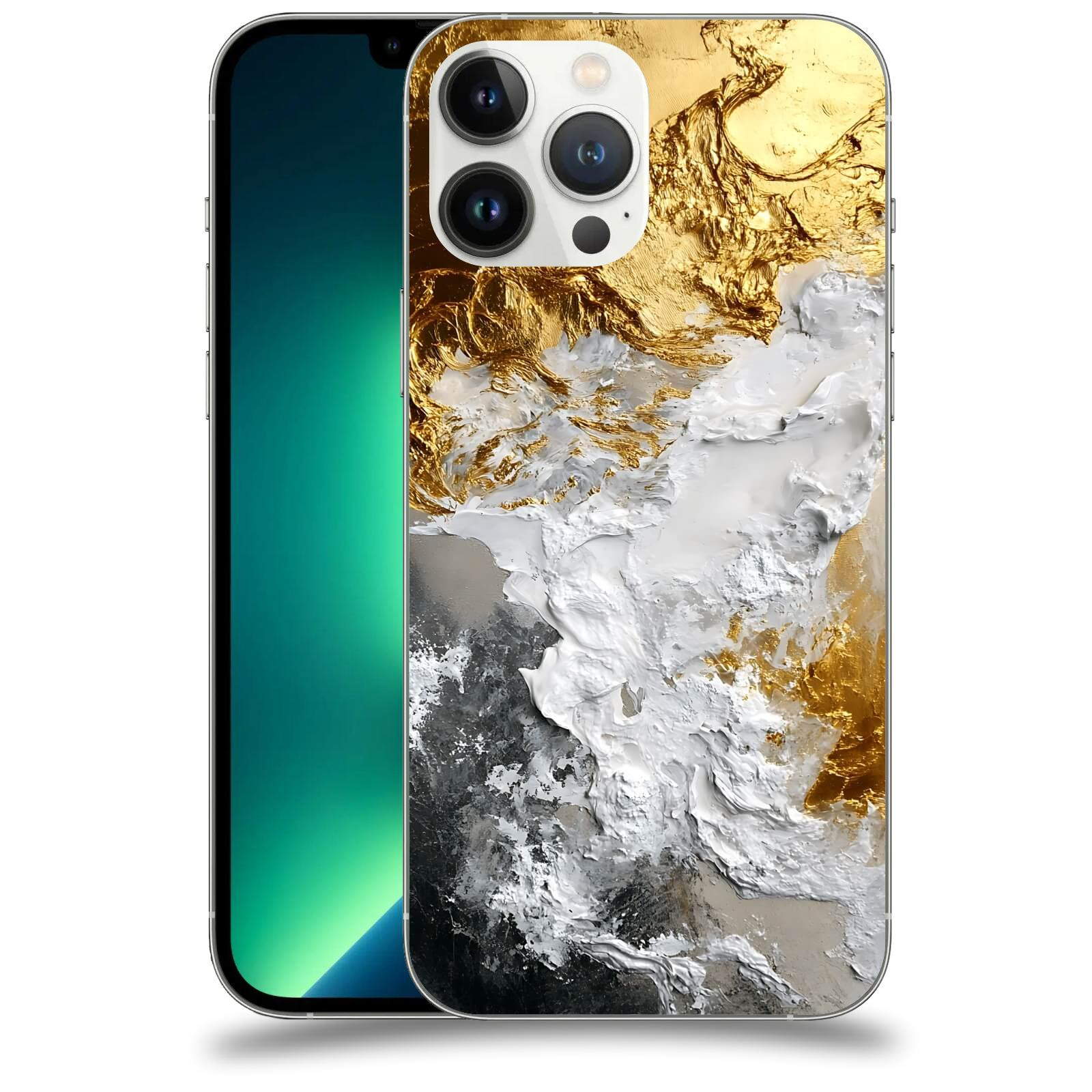ACOVER Kryt na mobil Apple iPhone 13 Pro Max - Liquid Gold VI